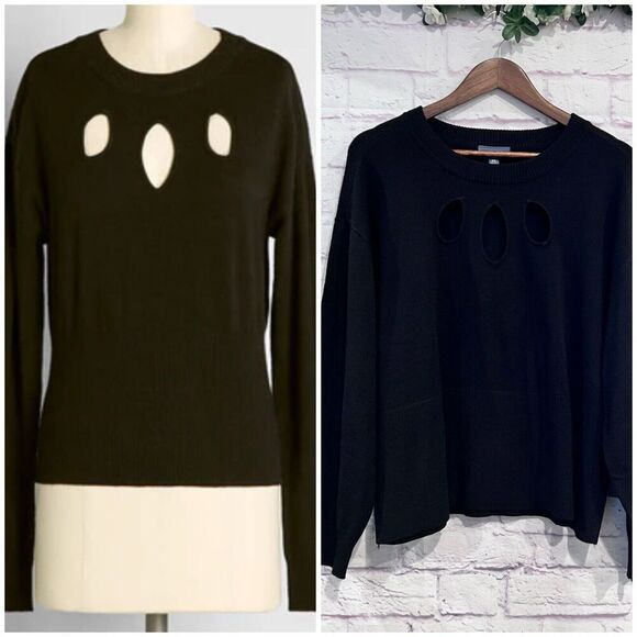Modcloth Slice Of Life‎ Sweater Plus Size 2X Pullover Soft Stretchy Crew Neck - Picture 1 of 10